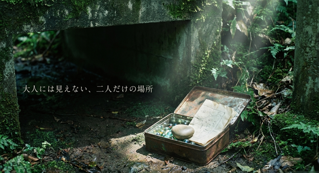 大人には見えない二人だけの場所