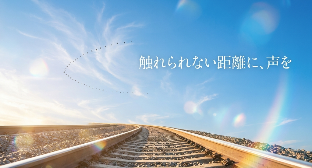 触れられない距離に、声を